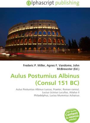 Aulus Postumius Albinus (Consul 151 BC)