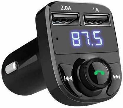 hybite v2.0 Car Bluetooth Device with FM Transmitter, Car Charger