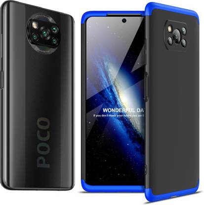 Mobizworld Front & Back Case for Poco X3, Poco X3 Pro