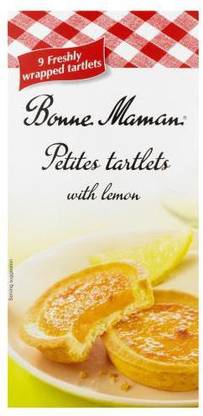 Bonne Maman 9 Tartelette Citron Lemon Tartlets Cream Filled Biscuit