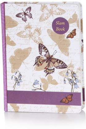 Nightinagale Slam Book (B) - A5 - Portrait A5 Notebook Ruled 160 Pages