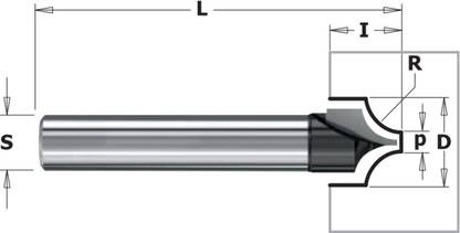 CMT K965-100 K965 Decorative Ogee Bit Professional Tools||Industrial Tools