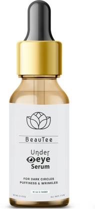 BeauTee Organic Under Eye Serum For Dark Circles, Anti Aging, Anti Wrinkle, Skin Fairness Brightening