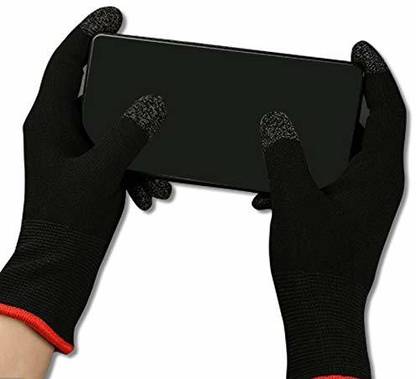 play run Full Hand Gaming Gloves For All Types Games | Easy To Control Mobile Touch Screen Finger Sleeve