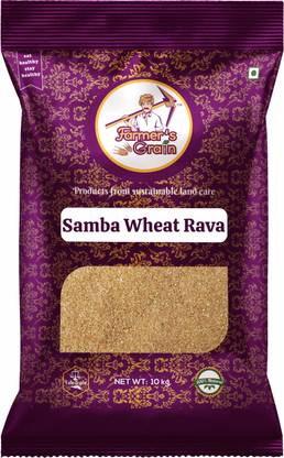 Farmers Grain Premium Samba Wheat Rava (10 kg)