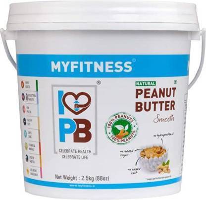 MYFITNESS Peanut Butter Crunchy 2.5 KG (2500GM)