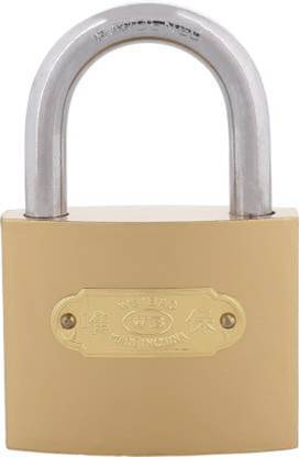 13-HI-13 Pressing Lock 75mm with 3 key's Hard Stainless Steel Lock sutable for Main door Padlock