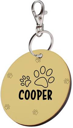 SKY TRENDS Bone Shape Collar Locket/Pendant for Dogs & Puppy -1826 Info Engraved Dog Collar Charm