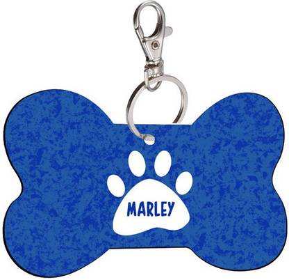 SKY TRENDS Bone Shape Collar Locket/Pendant for Dogs & Puppy -961 Info Engraved Dog Collar Charm