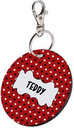 SKY TRENDS Info Engraved Dog Collar Charm