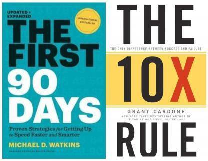 First 90 Days And The 10X Rule (2 Book Set)