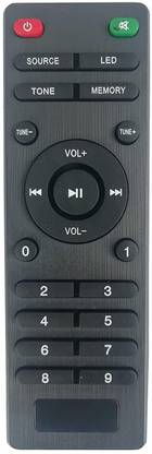 BhalTech IT-5.1 XH 6050 SUF Home Theater System INTEX Remote Controller