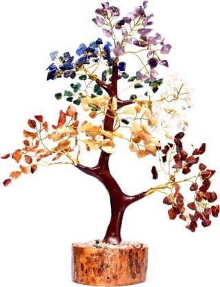 Astrums Crystal Tree For Good Luck Energy Gemstone Crystal Tree Plants Flora Crystal For Healing Reiki Bonsai Tree Vastu Fortune Money Tree For Home Office Decor Decorative Showpiece 20 Cm Price