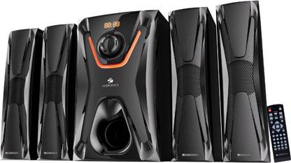 ZEBRONICS supporting Bluetooth 5.0/USB LED Display 105 W Bluetooth Home Theatre