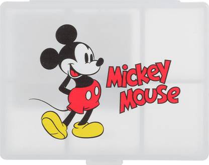 MINISO Mickey Mouse Collection 6-lattice Pill Box