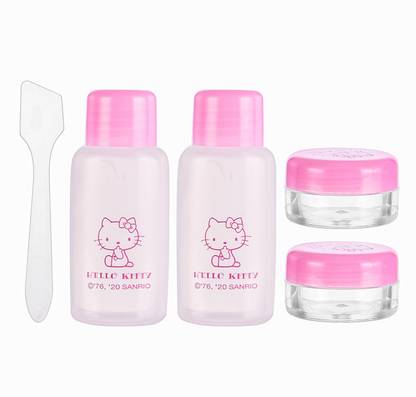 MINISO Sanrio Hello Kitty Travel Bottle Set (5 Pcs)