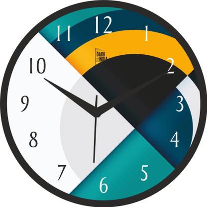 MANJU ENTERPRISES Analog-Digital 30 cm X 30 cm Wall Clock