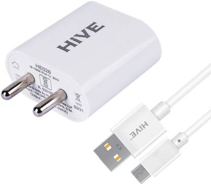 Hive 3 A Wall Charger for Mobile with Detachable Cable