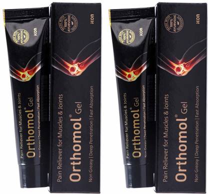 Orthomol Ayurvedic Ointment Gel for Pain Relief - 30 gm (Pack of 2) Gel