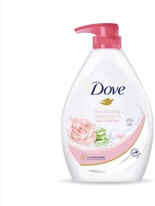 DOVE Rose Soothing Go Fresh Body Wash rose x aloe vera 1L