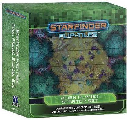 Starfinder Flip-Tiles: Alien Planet Starter Set