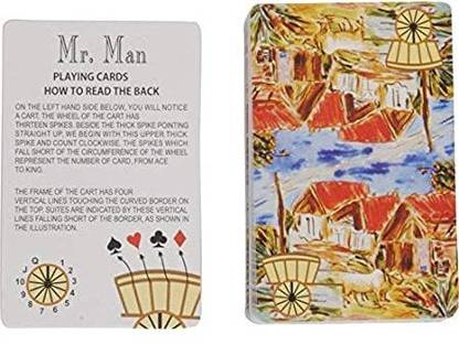R.s.Magic Tricks Spy Mr. Man Cheating Playing Card Marked Card Magic