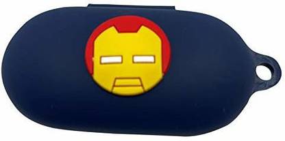 NEKOSTA Front & Back Case for One-Plus Buds Z Iron-Man Printed, Silicon Case Cover