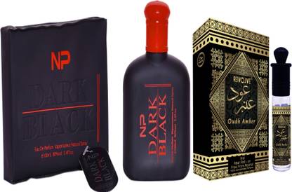 NP NEW PERFUMES DARK BLACK PERFUME & OUDH AMBER ATTAR