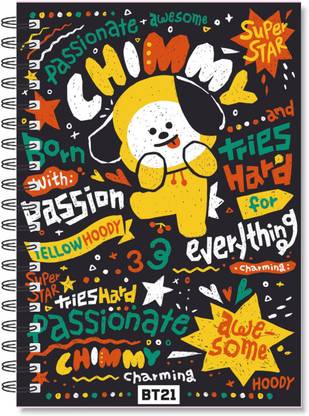 Macro OFFICIALLY LICENSED BTS COLLECTION A5 Diary RULED 160 Pages