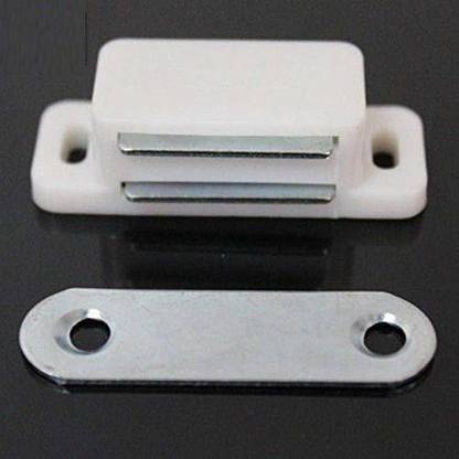 DIY Crafts Cabinet Door Stopper Mag Push Open Touch Catch Stop Self-Aligning for Crafts Furniture Works Floor Mounted Door Stopper