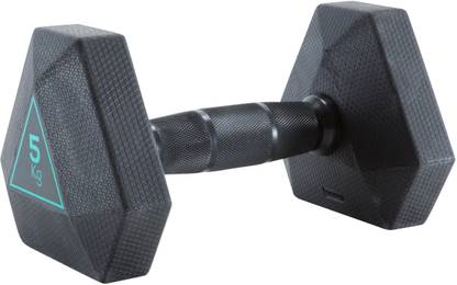 DOMYOS by Decathlon Hex Dumbbell 5 kg Fixed Weight Dumbbell