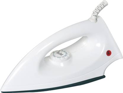 Happy home forever Dry Iron II Light Weight Iron II 1000 W II Premium Quality II Non-Stick Base II ISI Approved II Performance Guaranteed 1000 W Dry Iron