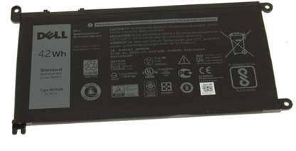DELL Inspiron 15 5567 5570 5578 Inspiron 15 (5568) / 13 (5368 / 5378) 42Wh 3-cell Laptop Battery – WDX0R 3 Cell Laptop Battery