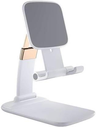 ERetailMart Tablet Stand Foldable Tablet Phone Holder Desktop Stand Holder Dock For Mobile Phones Mobile Holder