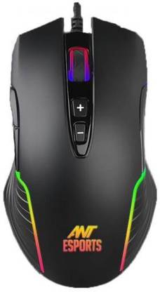 Ant Esports GM500 RGB Gaming Mouse Wired Ambidextrous Optical  Gaming Mouse