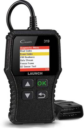Geek Lab LAUNCH OBD2 Scanner CR319 Code Reader with Enhanced Full OBD2 Function, Check Engine code reader CAN Scan Tool, One-Click I/M Readiness Car Diagnostic Tool With Lifetime Free Update OBD Reader