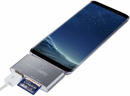 play run ™USB 3.0 + Micro SD + SD OTG COMBO Adapter Card Reader for Tablet, Smartphone PC Type-C to USB 3.0 + Micro SD + SD Card Reader
