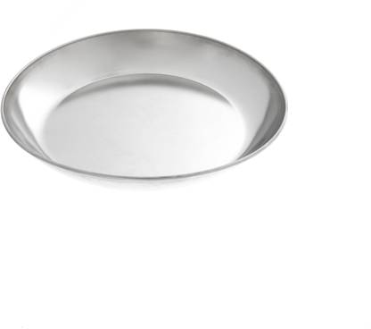 QUECHUA MH150 Hiker's Stainless Steel Flat Plate (0.45 litre) Rice Plates