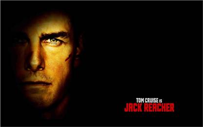 Tom Cruise Wall Poster For Room With Gloss Lamination M6 Paper Print