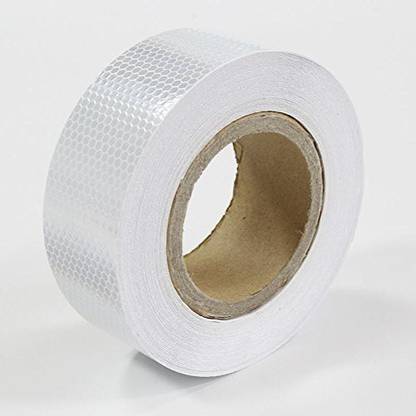 True-Ally 50m _White reflective Tape 50 mm x 50 m White Reflective Tape