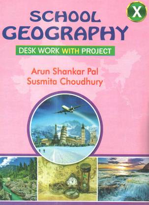 School Geography Desk Work With Project Class - X