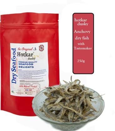 hotkar Dry ,Salted and Clean Anchovies/Kanthil ready to cook Clean