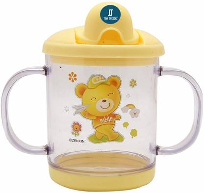 Tiny Tycoonz 200 ML Baby Sipper Cup with Twin Handle for Easy Grip