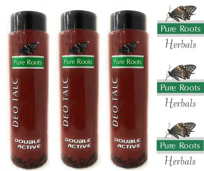 Pure Roots DOUBLE ACTIVE DEO TALC