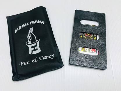 A SARKAR MAGIC WORLD CARD FRAME MAGIC / VANISH & REAPPEARING CARD FRAME 1 Magic Tricks