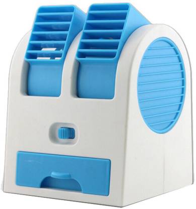 Lehza Dual Bladeless Small Air Conditioner Cooler Mini portable Cooler USB Mini Handheld Portable Air Conditioning Conditioner Water Cool Cooler Hard Plastic Fan Mini Cooler Mini USB and Battery Powered Fragrance Air Conditioner AC Cooling Fan Portable Dual Bladeless Air Cooler for Car, Home, Desk and Office USB Air Cooler, USB Fan, USB Air Freshener, Dual Bladeless Small Air Conditioner Cooler USB Fan, Rechargeable Fan