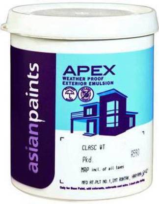 Asian Paints ADVANCED DUST PROOF EXTERIOUR EMULSION 1 LT White Emulsion Wall Paint