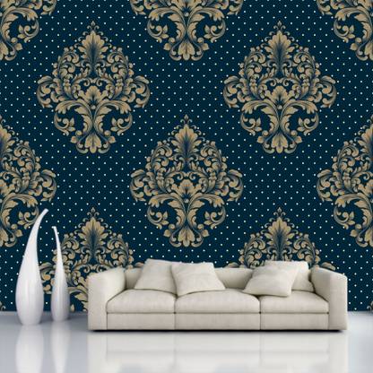 digital print world Floral & Botanical Multicolor Wallpaper
