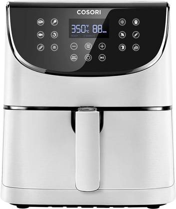 COSORI Air Fryer Max XL(100 Recipes) Electric Hot Oven Oilless Cooker LED Touch Screen with 13 Cooking Functions,Preheat and Shake Reminder, Nonstick Basket, 5.8 QT, DIGITAL-Creamy White Air Fryer