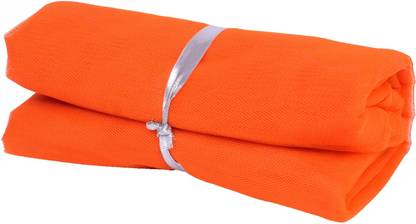 Vardhman Decoration Net Fabric, color Orange, Heavy Quality 42 inches Width,9 Mts, Used In Fancy Gift Wrapping, Decorations, Room Decorations Etc.